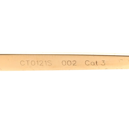 Cartier Panthere De Cartier Sunglasses CT0121S Gold 6 of 8