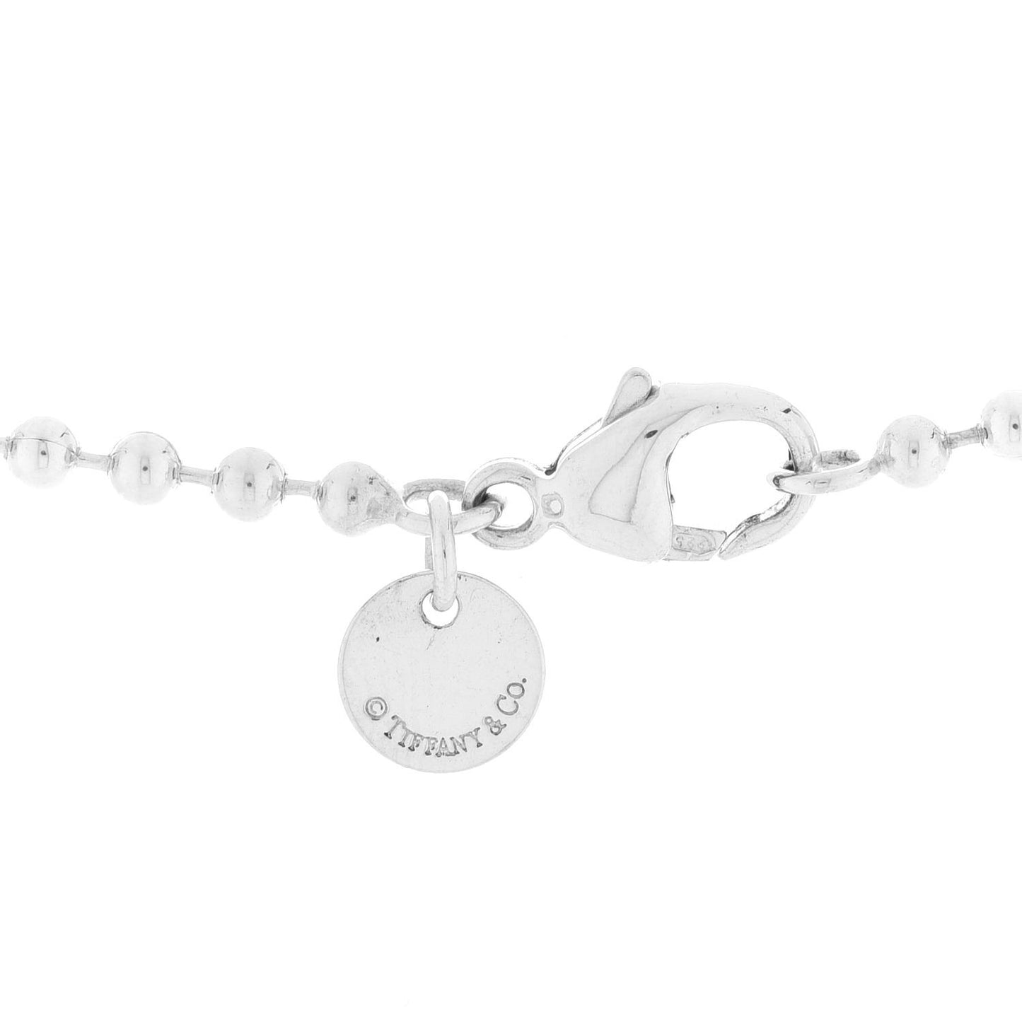 Sterling Silver Long Return to Tiffany Heart Pendant Necklace