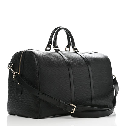 Gucci Bright Diamante Medium Carry On Duffle Black 2 of 12