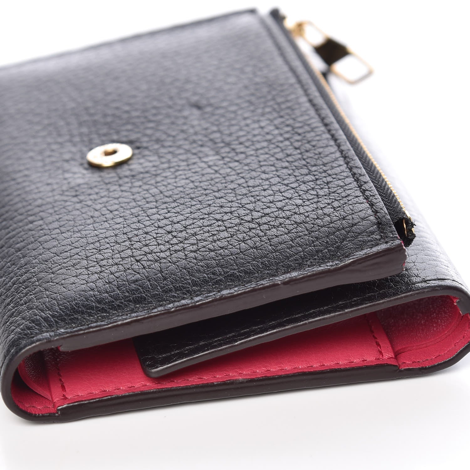 Louis Vuitton Taurillon Capucines Compact Wallet Black 10 of 16