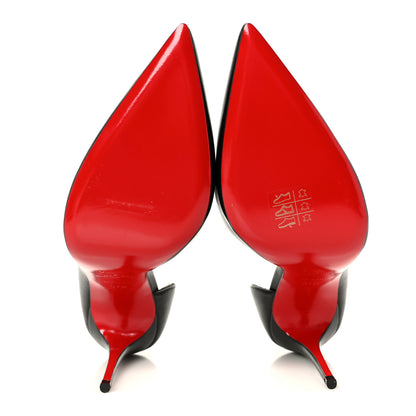 Christian Louboutin Shiny Nappa Iriza 100 Pumps 37.5 Black 6 of 9