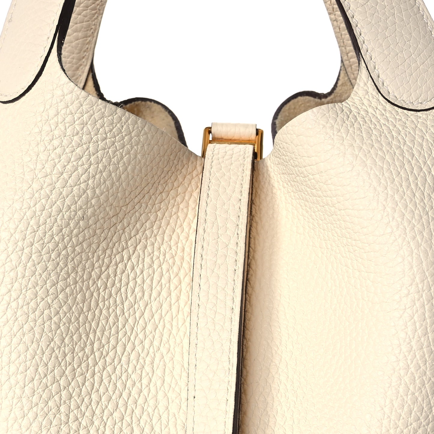 Taurillon Clemence Picotin Lock 22 MM Nata