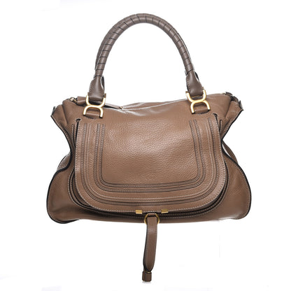 Chloe Calfskin Large Marcie Satchel Nut 1 of 9
