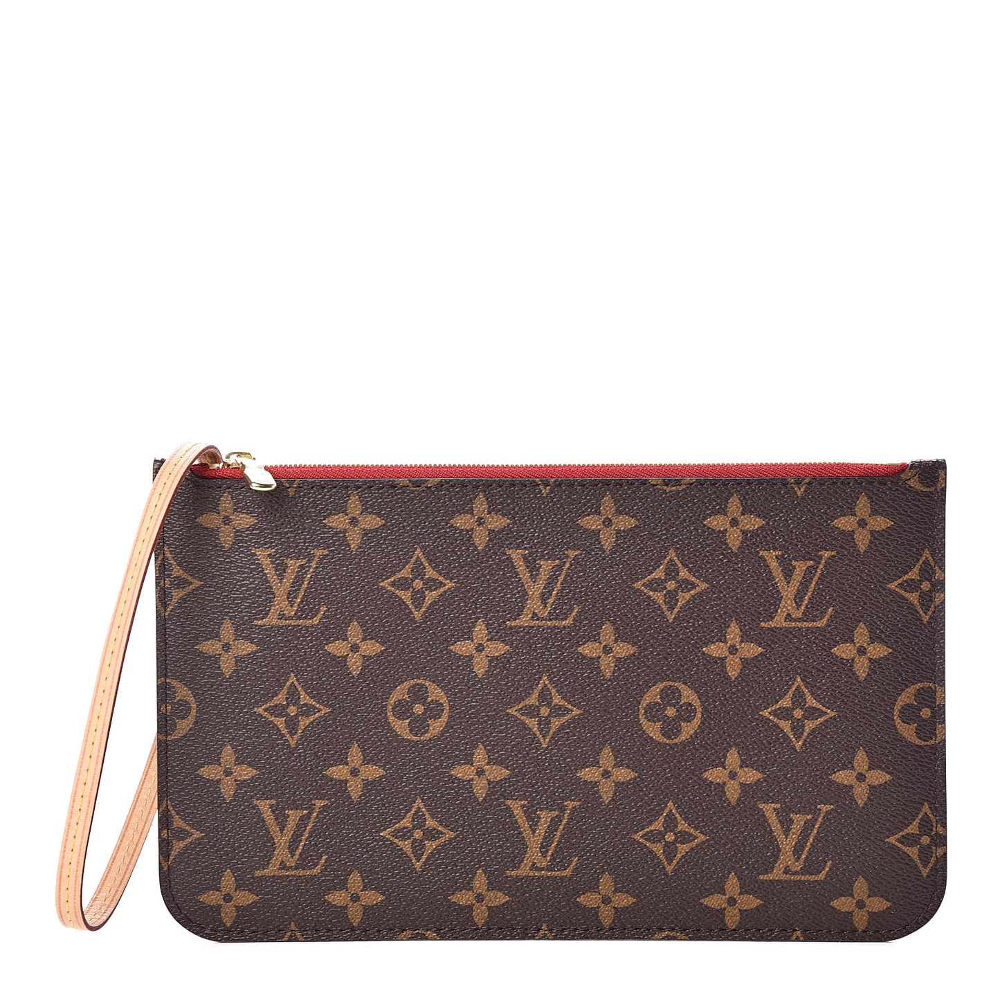 Monogram Neverfull MM GM Pochette Cherry