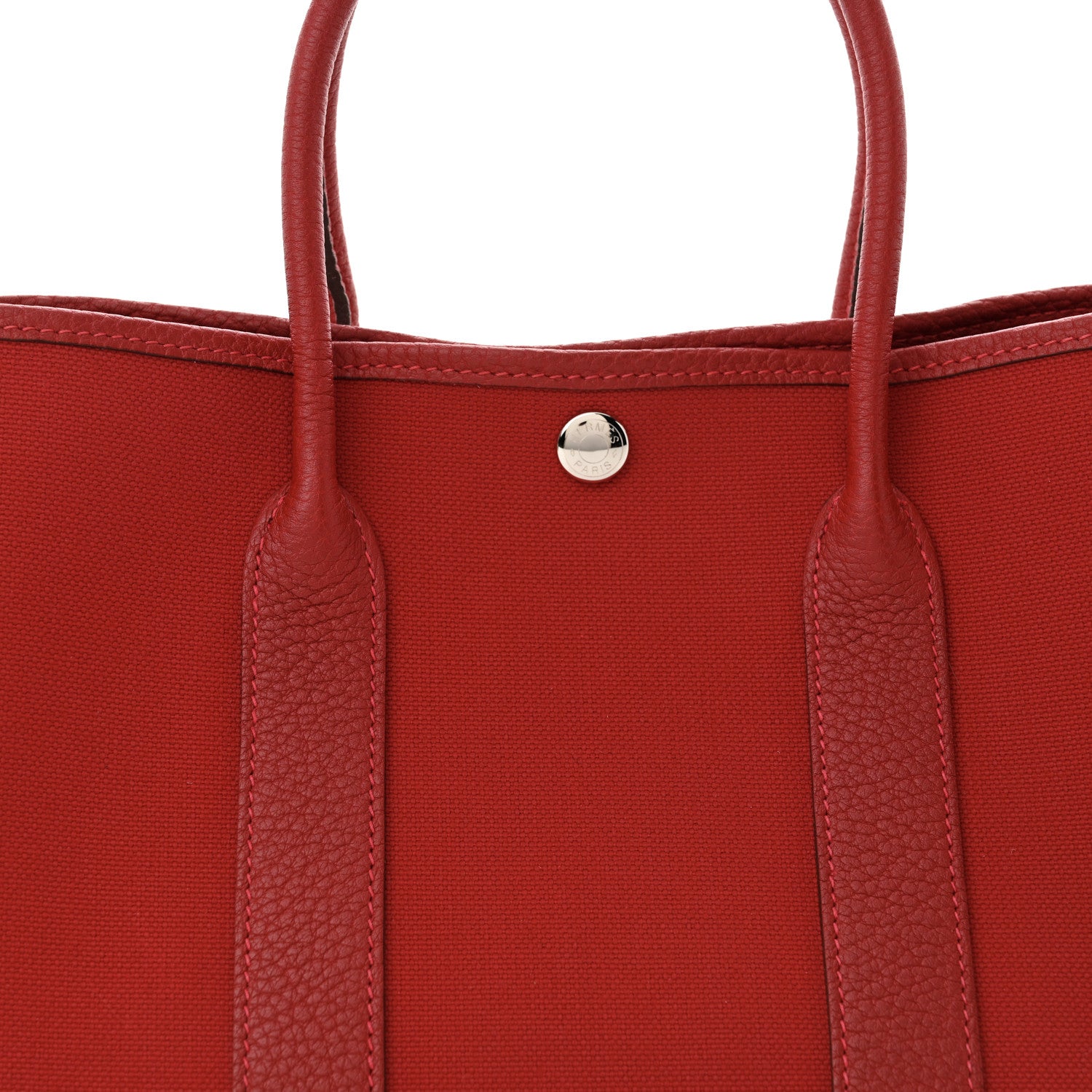 Hermes Negonda Garden Party 30 MM Rouge Casaque 8 of 12
