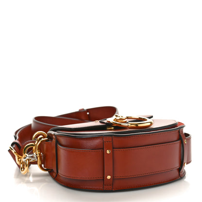 Chloe Calfskin Small Tess Bag Sepia Brown 5 of 9
