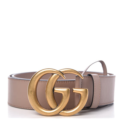 Gucci Calfskin Double G 40mm Belt 90 36 Porcelain Rose 1 of 7