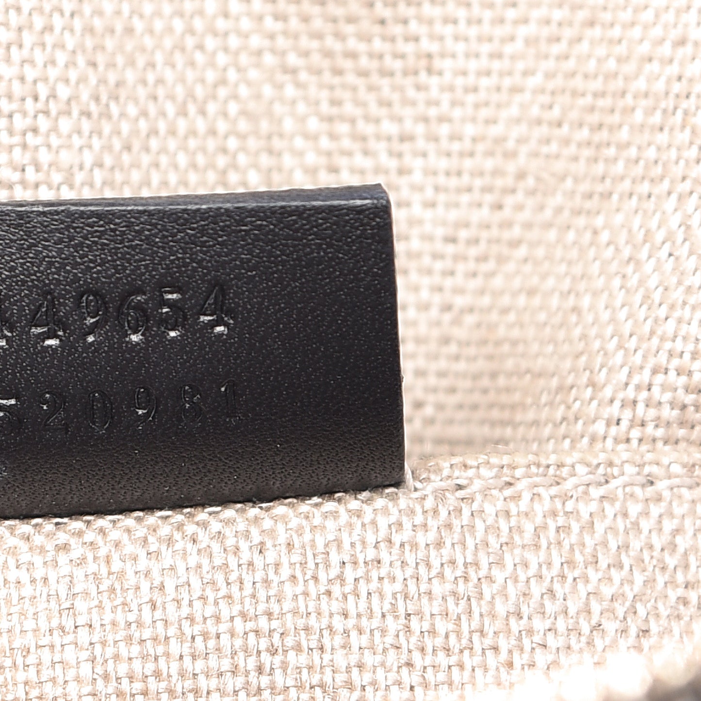 Microguccissima Mini Dome Bag Black