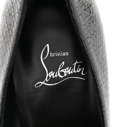 Christian Louboutin Laminated Calfskin Specchio So Kate 85 Pumps 39 Black 6 of 7