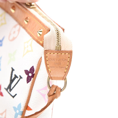 Louis Vuitton Monogram Multicolor Pochette Accessories White 5 of 13