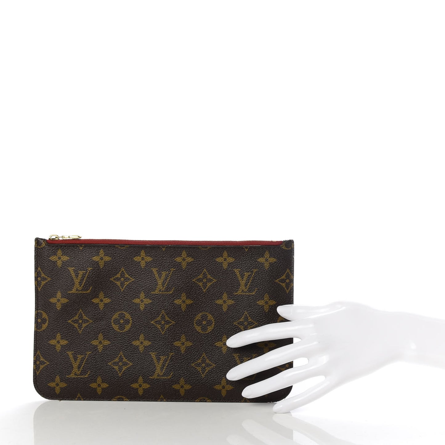 Monogram Neverfull MM GM Pochette Cherry