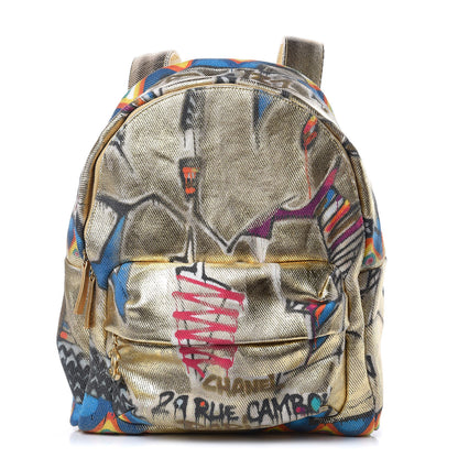 Chanel Graffiti Printed Canvas Street Spirit Backpack Multicolor 1 of 13