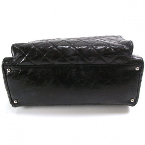 Chanel Glazed Calfskin New Portobello Tote Black 4 of 13
