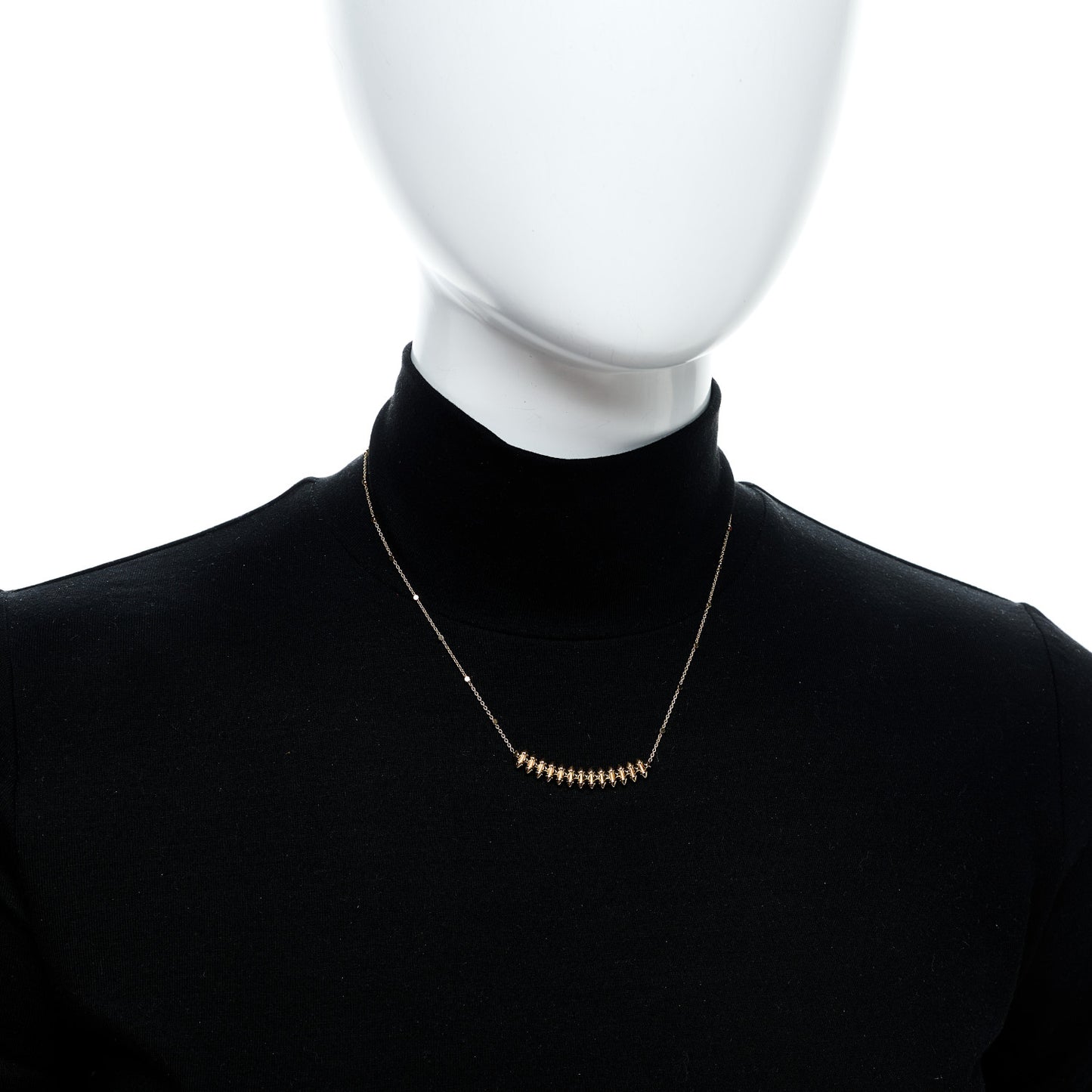 18K Pink Gold Small Clash de Cartier Necklace