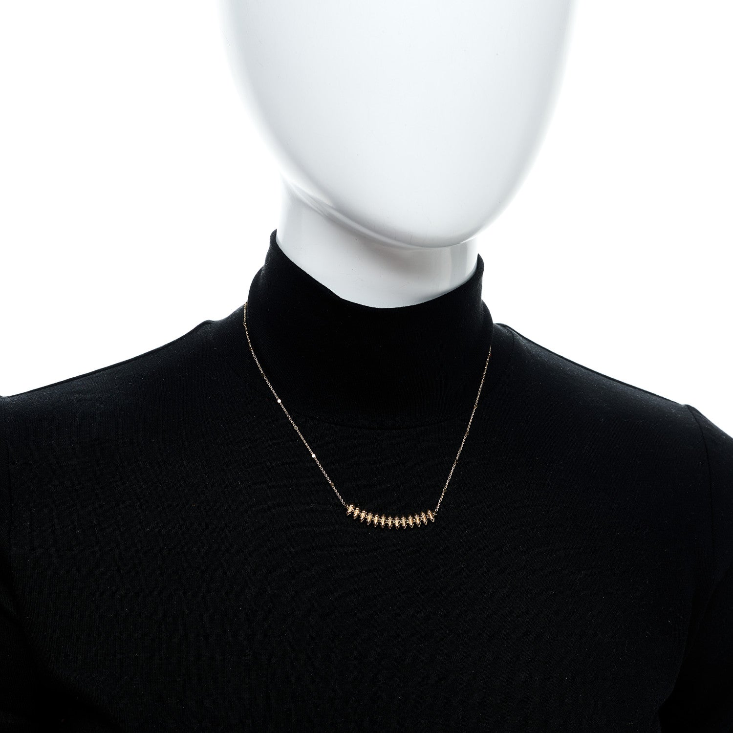 Cartier 18K Pink Gold Small Clash de Cartier Necklace 2 of 6