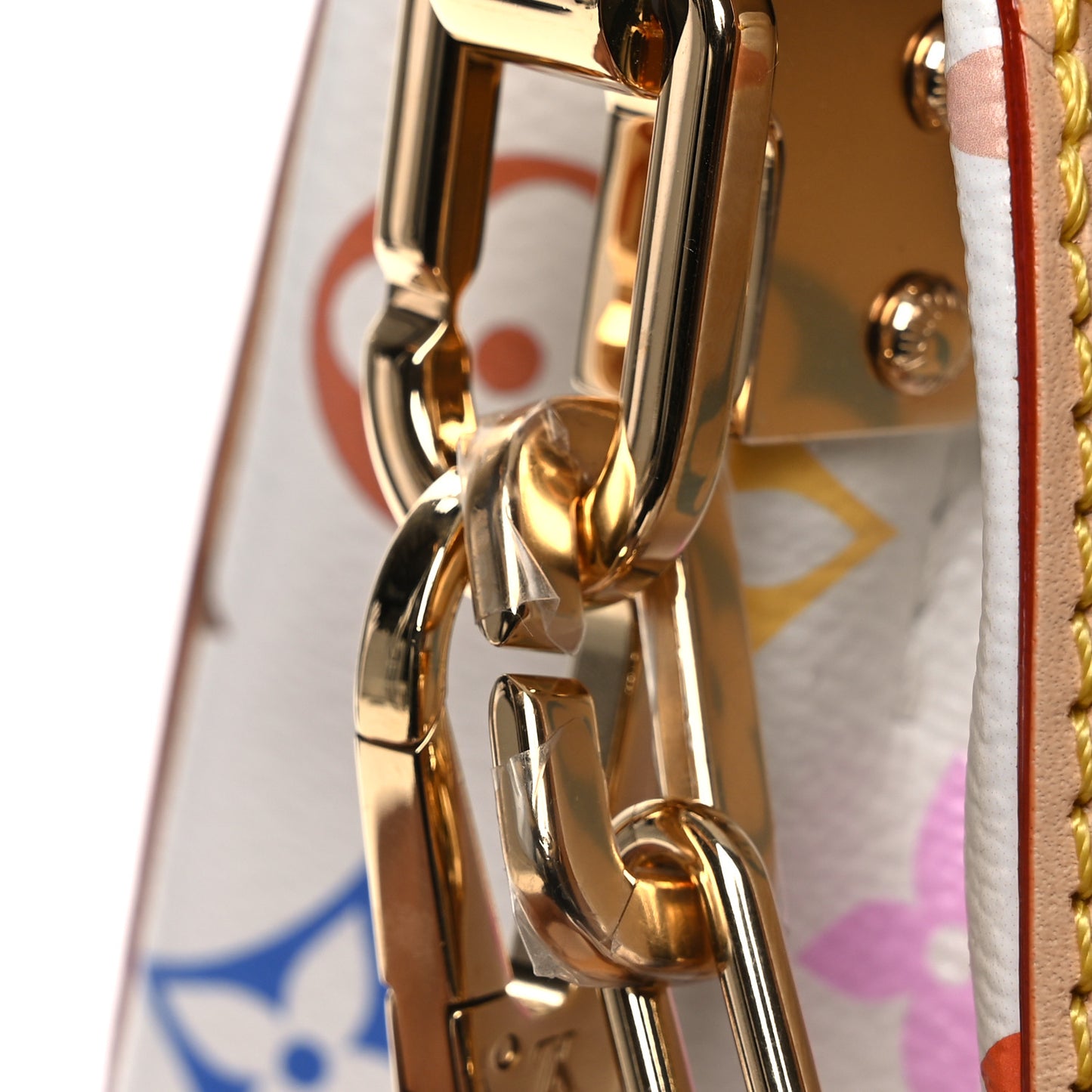 LV X TM Monogram Multicolor Dauphine Soft GM White