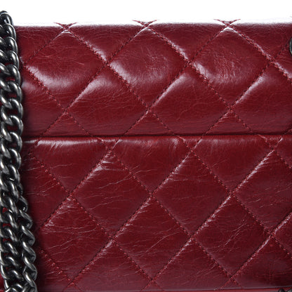 Chanel Glazed Calfskin Quilted Small Duo Color Flap Red 12 of 12