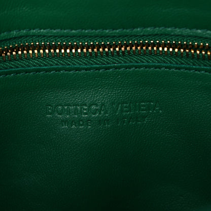 Bottega Veneta Nappa Maxi Intreccio Padded Cassette Crossbody Bag Racing Green 8 of 19