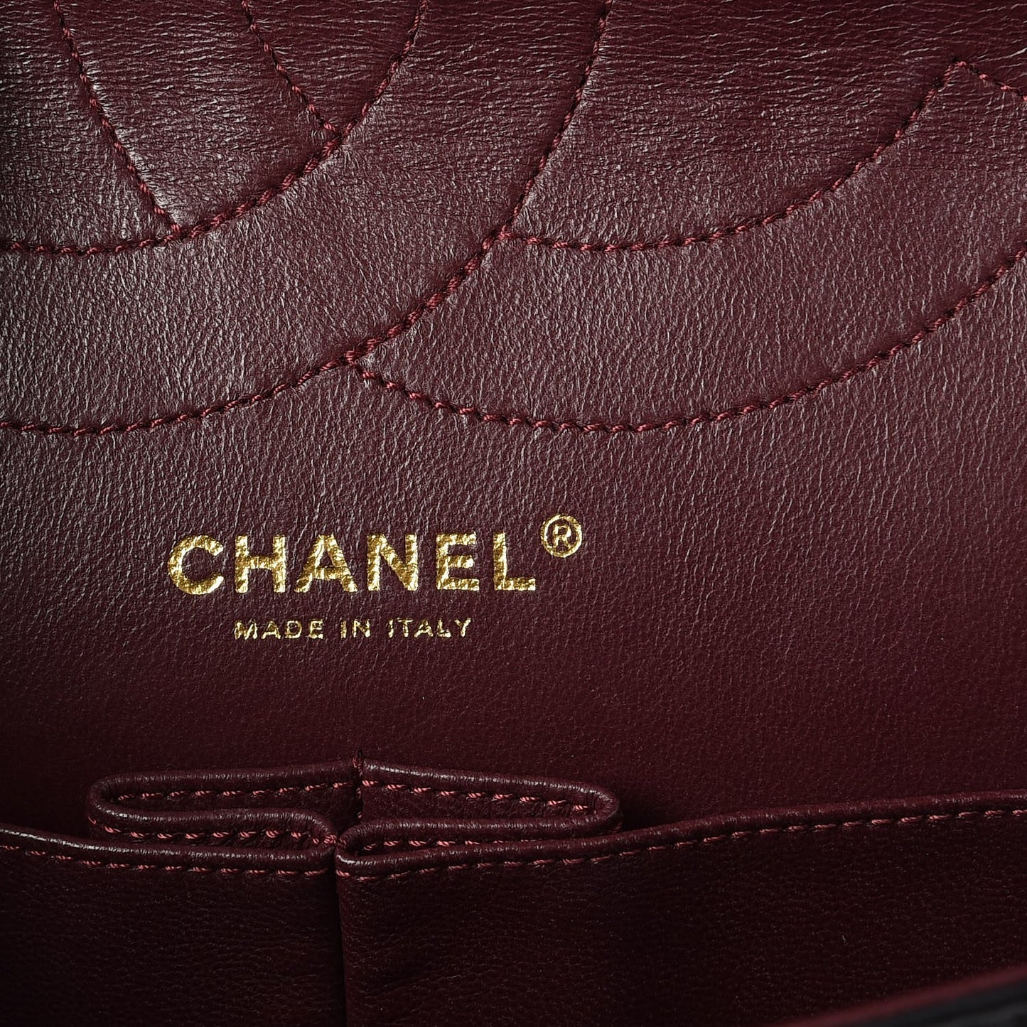 Aged Calfskin Quilted 2.55 Reissue 227 Flap Black