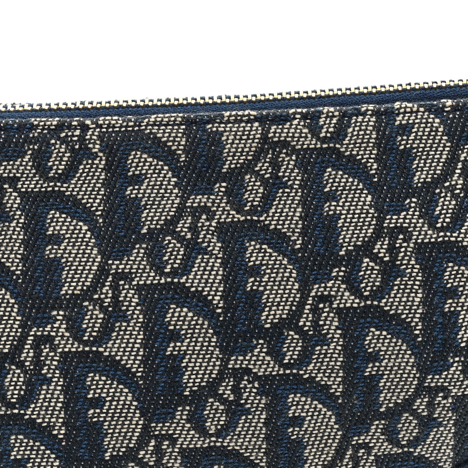 Christian Dior Monogram Mini Saddle Pochette Navy 9 of 11