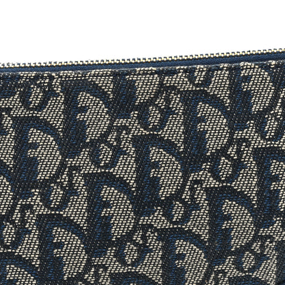Christian Dior Monogram Mini Saddle Pochette Navy 9 of 11