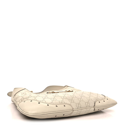 Gucci Guccissima Punch Hobo Off White 4 of 11