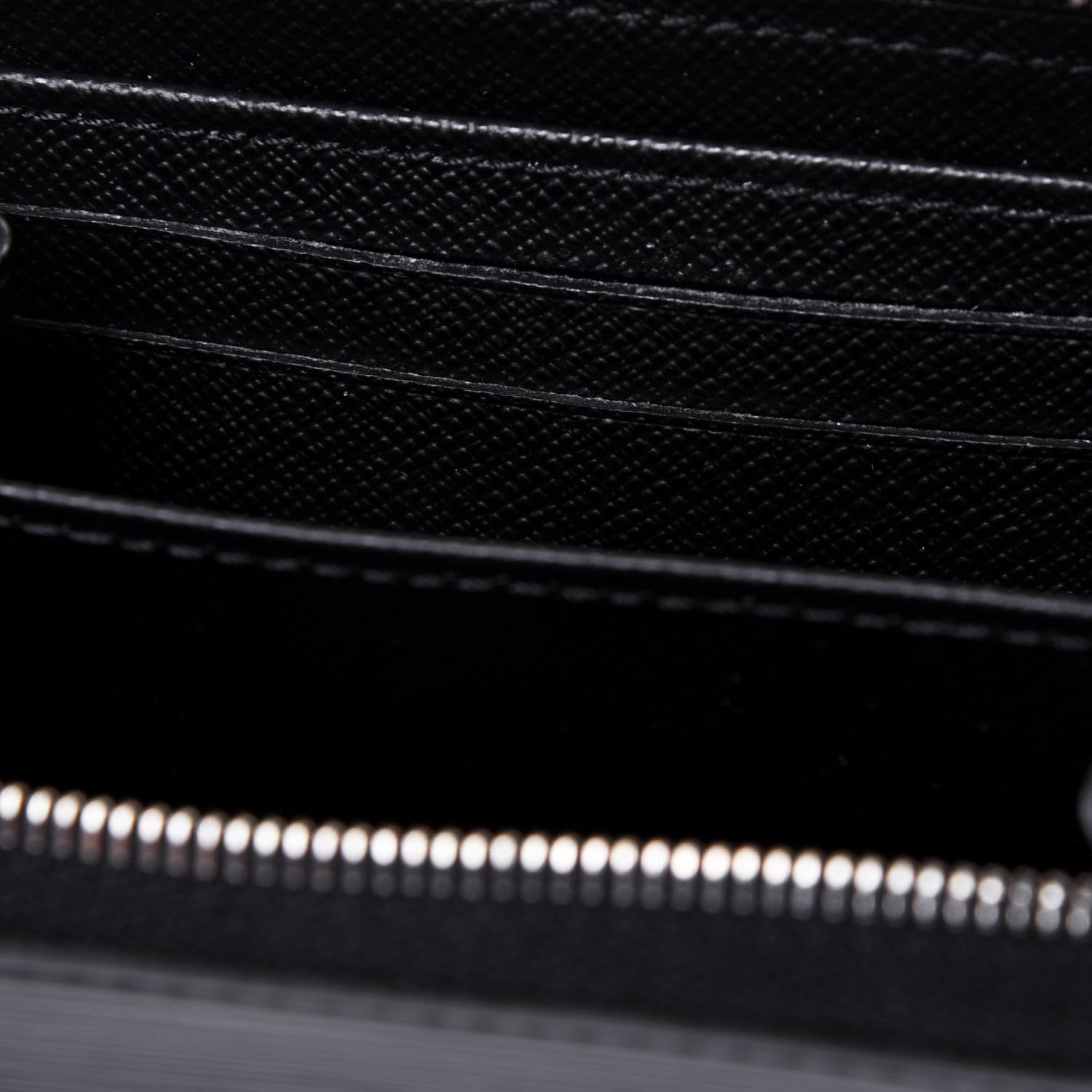Louis Vuitton Epi Zippy Coin Purse Black 7 of 10