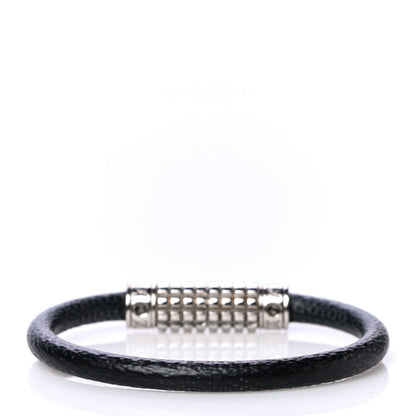 Louis Vuitton Damier Graphite Digit Bracelet 19 3 of 8