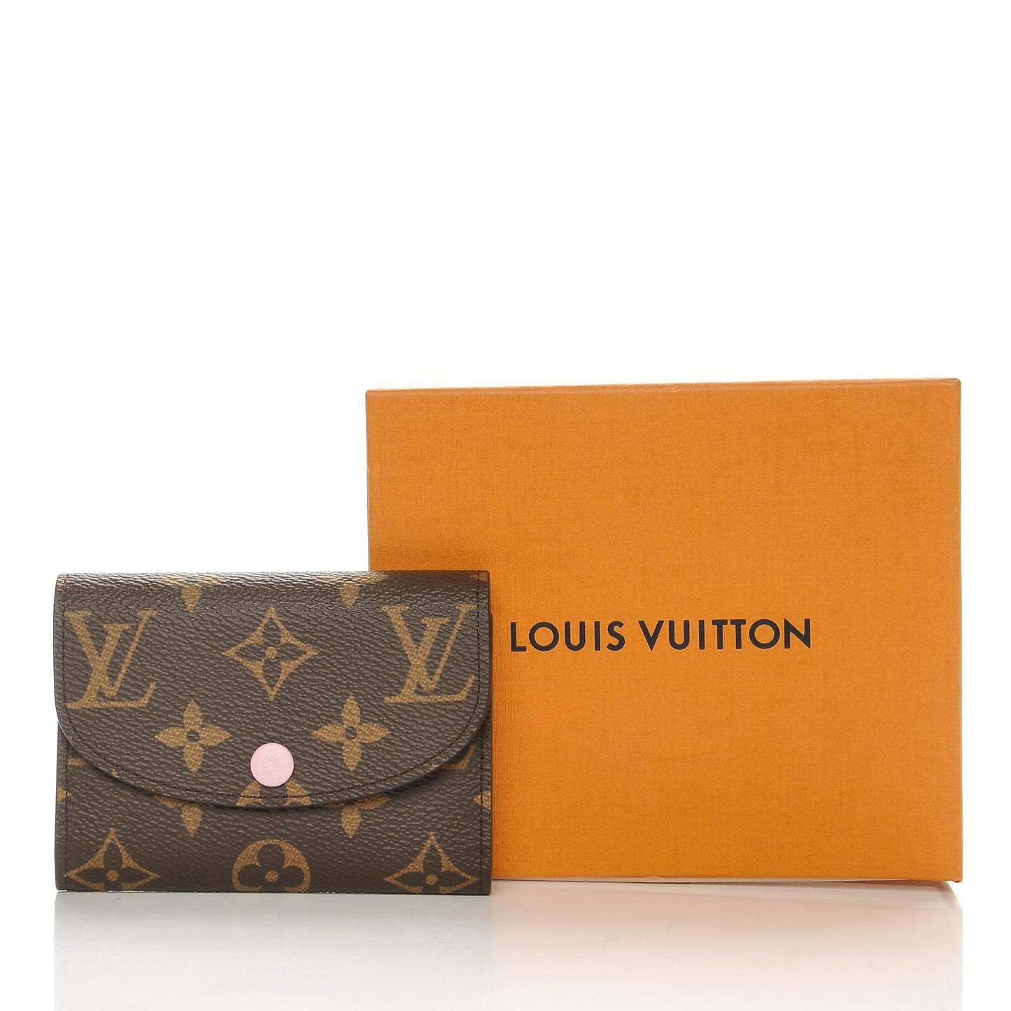 Monogram Rosalie Coin Purse Rose Ballerine