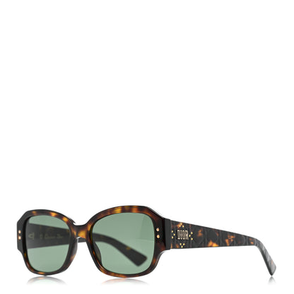 Christian Dior Acetate Cannage Lady Dior Studs Sunglasses Havana 1 of 8