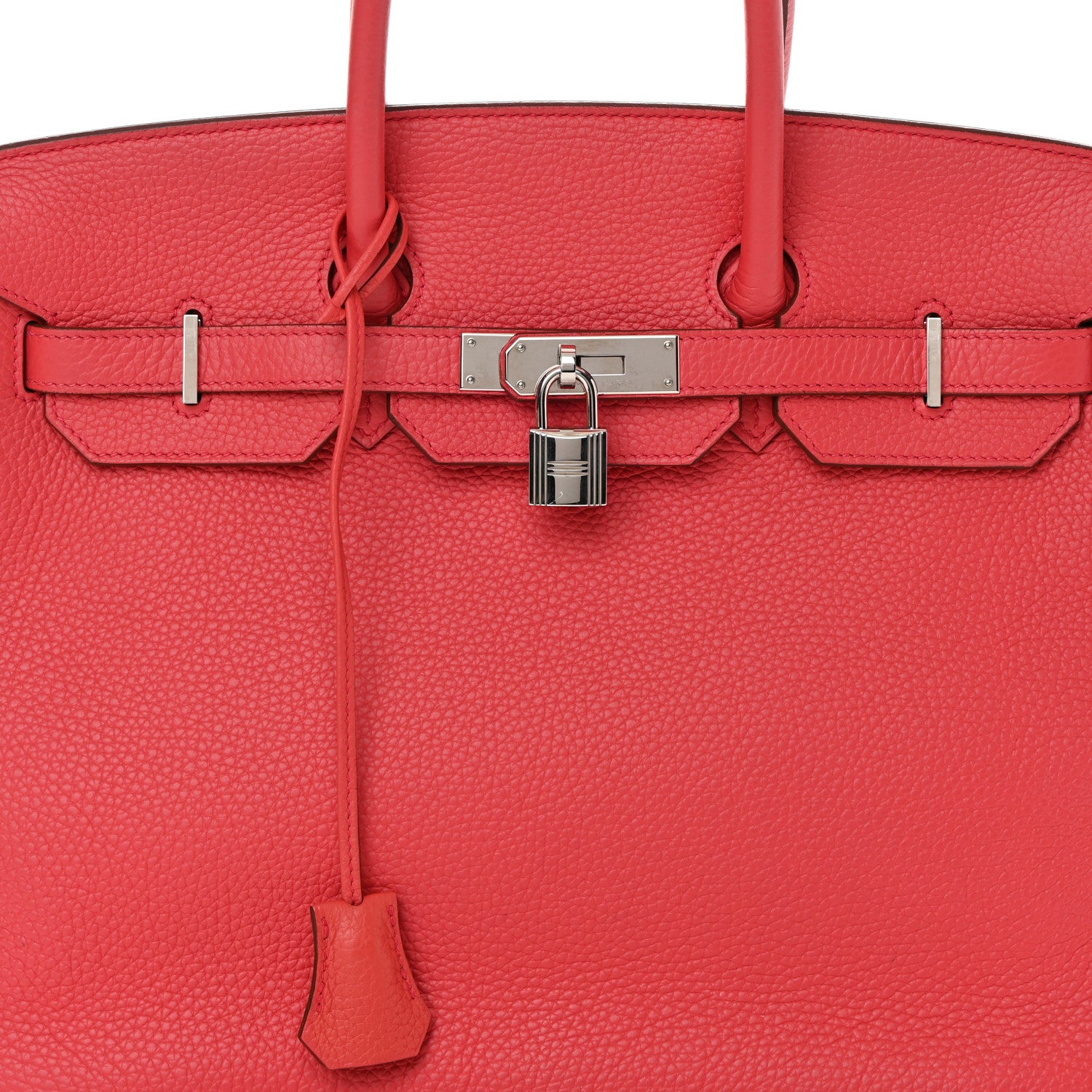 Hermes Taurillon Clemence Birkin 35 Rose Jaipur 7 of 23
