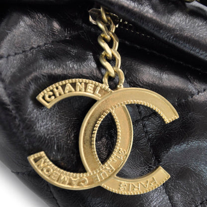 Chanel Calfskin Baluchon Black 5 of 9