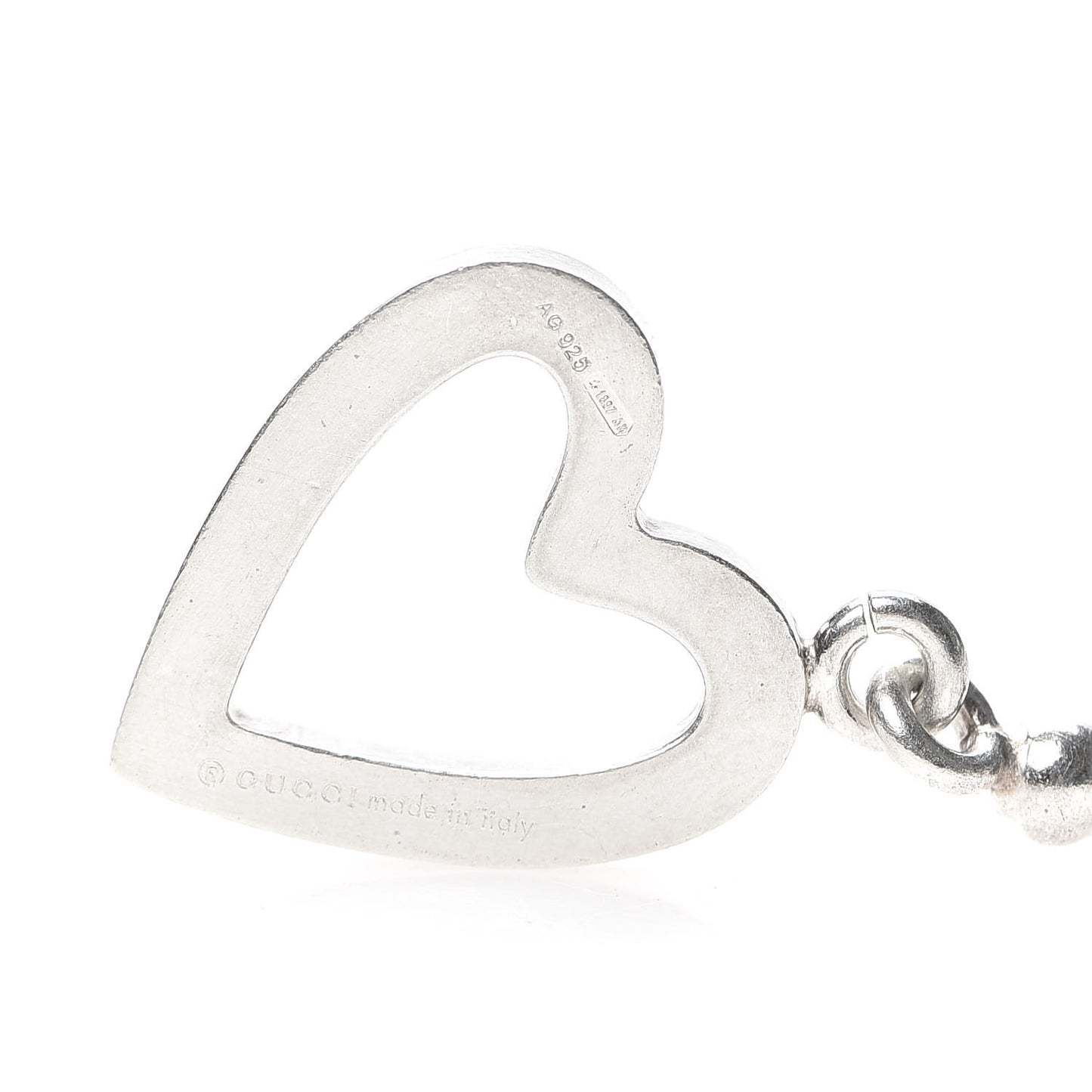 Sterling Silver Heart Toggle Necklace