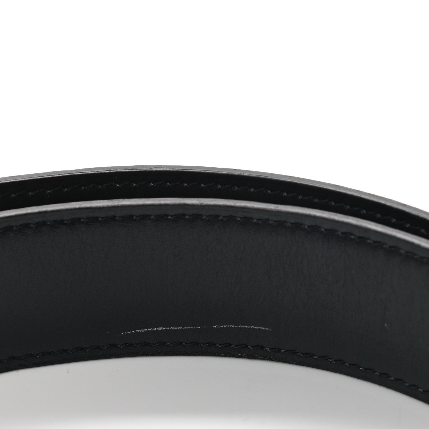 Hermes Box Togo 38mm H Belt 85 Black Gold 7 of 8