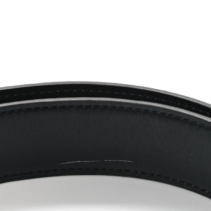Hermes Box Togo 38mm H Belt 85 Black Gold 7 of 8