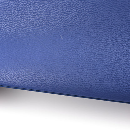 Louis Vuitton Taurillon Snakeskin Capucines MM Denim 11 of 11