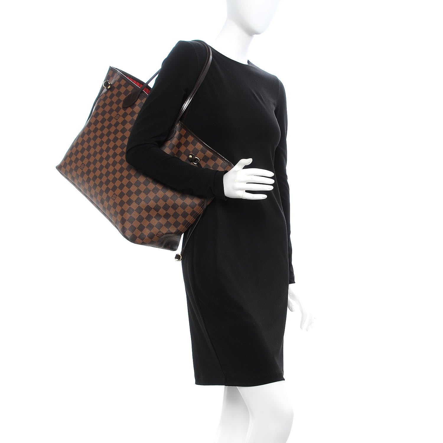 Louis Vuitton Damier Ebene Neo Neverfull GM 2 of 18