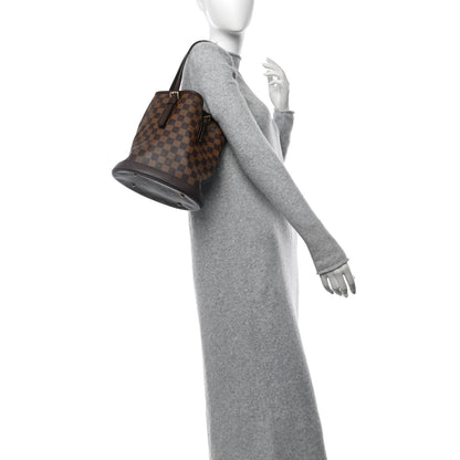 Louis Vuitton Damier Ebene Marais Bucket 23 2 of 11