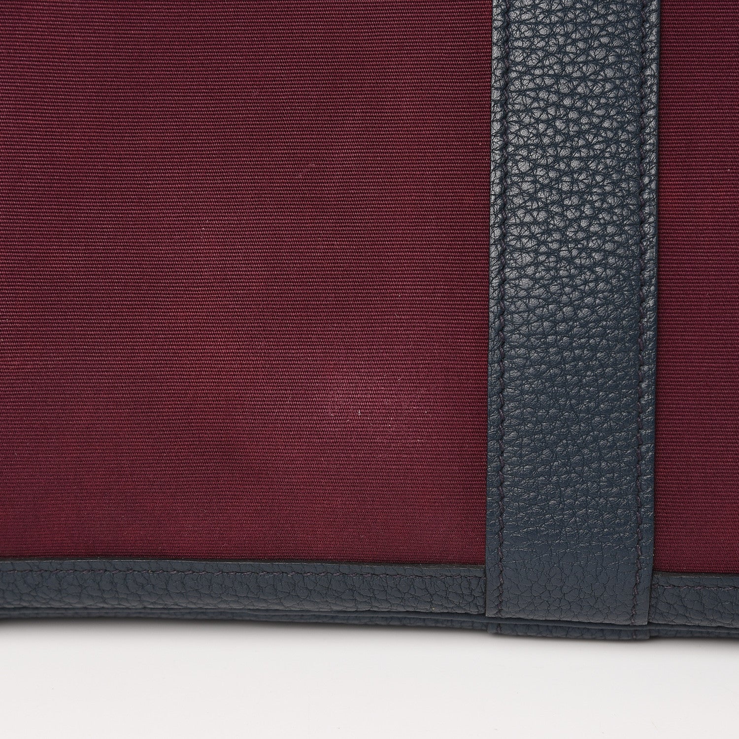 Hermes Toile Officier Negonda Garden Party 36 MM Prune Bleu de Prusse 11 of 13
