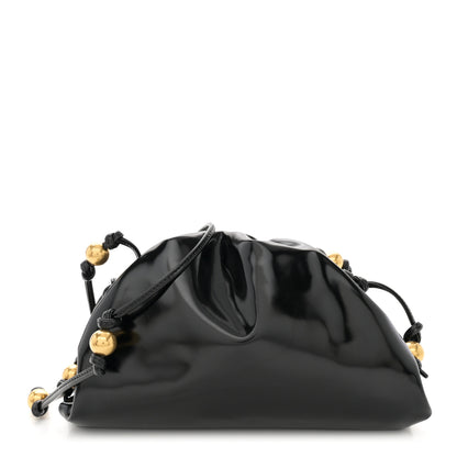 Bottega Veneta Brushed Calfskin The Mini Pouch Black 1 of 10