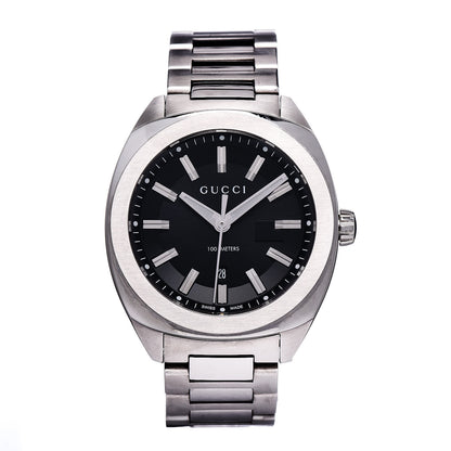 Gucci Stainless Steel 37mm GG2570 Quartz Watch Black 1 of 7
