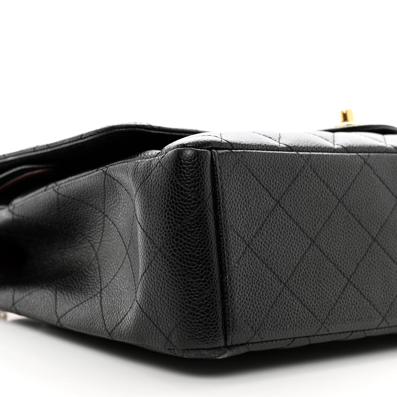 Chanel Caviar Quilted Maxi Double Flap Black 9 of 12