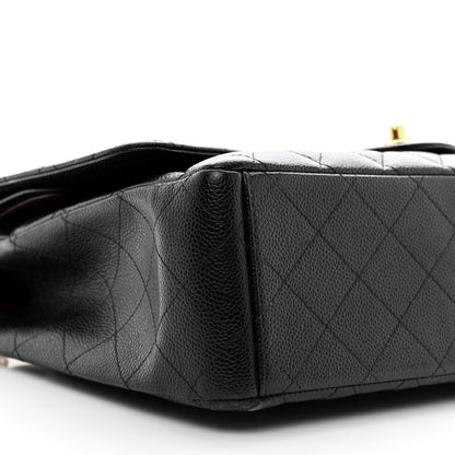 Chanel Caviar Quilted Maxi Double Flap Black 9 of 12