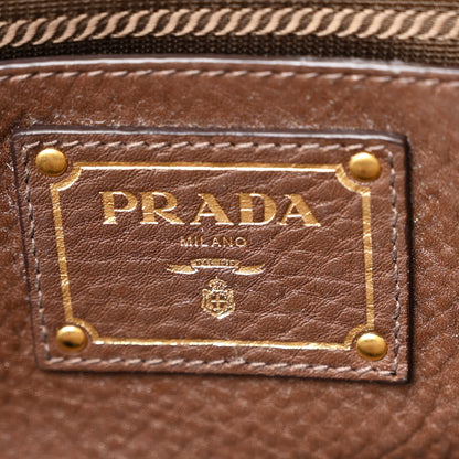 Prada Vitello Daino Shopping Tote Bruciato 6 of 11