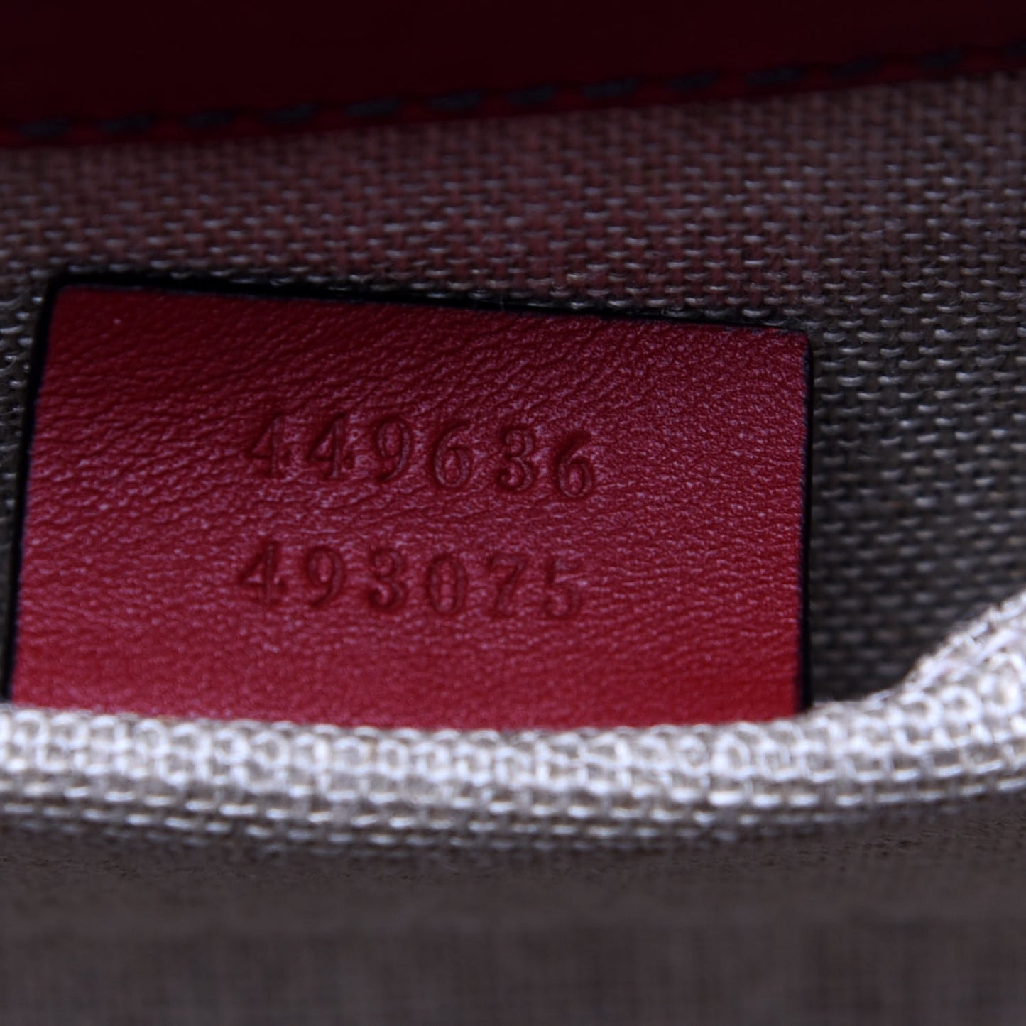 Soft Microguccissima Mini Emily Chain Shoulder Bag Rosso