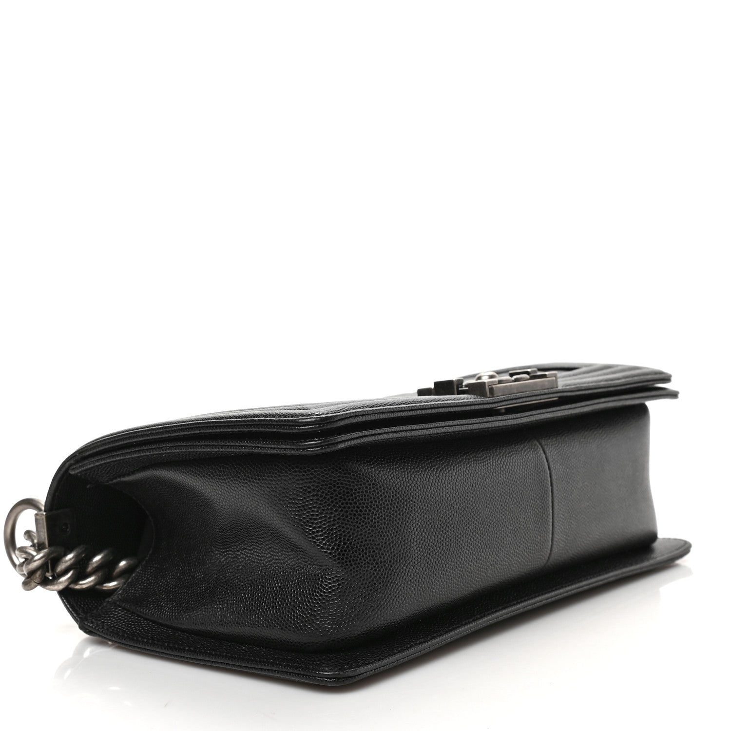 Chanel Caviar Quilted Medium Boy Flap Black 4 of 9