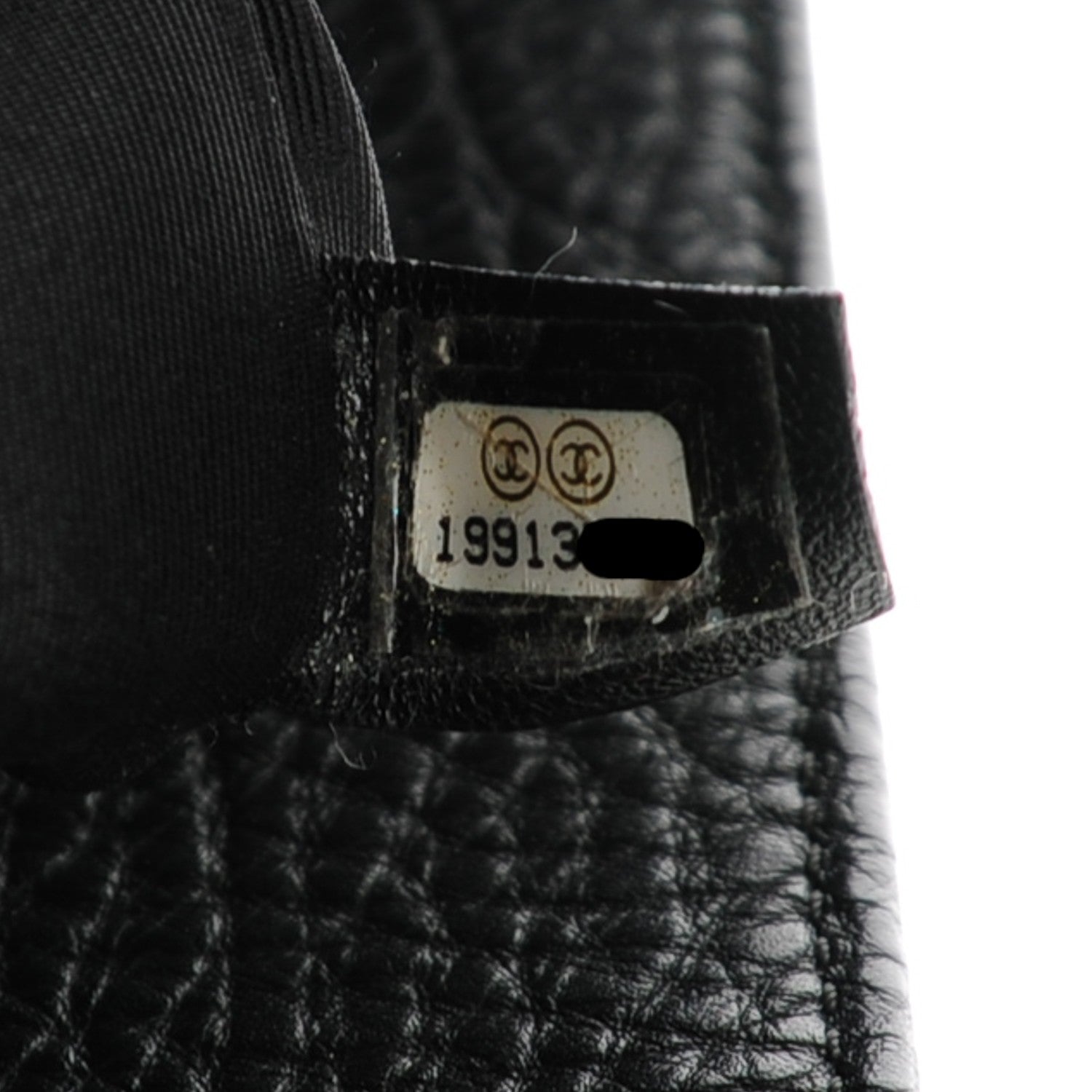 Chanel Deerskin Cerf Executive Shopper Tote Black 7 of 7