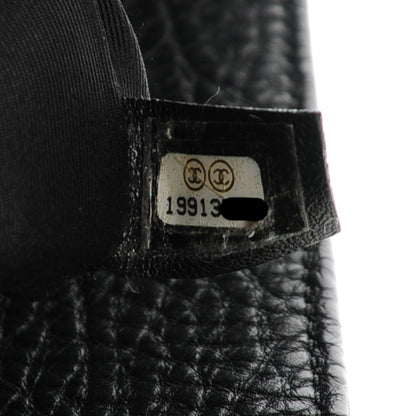 Chanel Deerskin Cerf Executive Shopper Tote Black 7 of 7