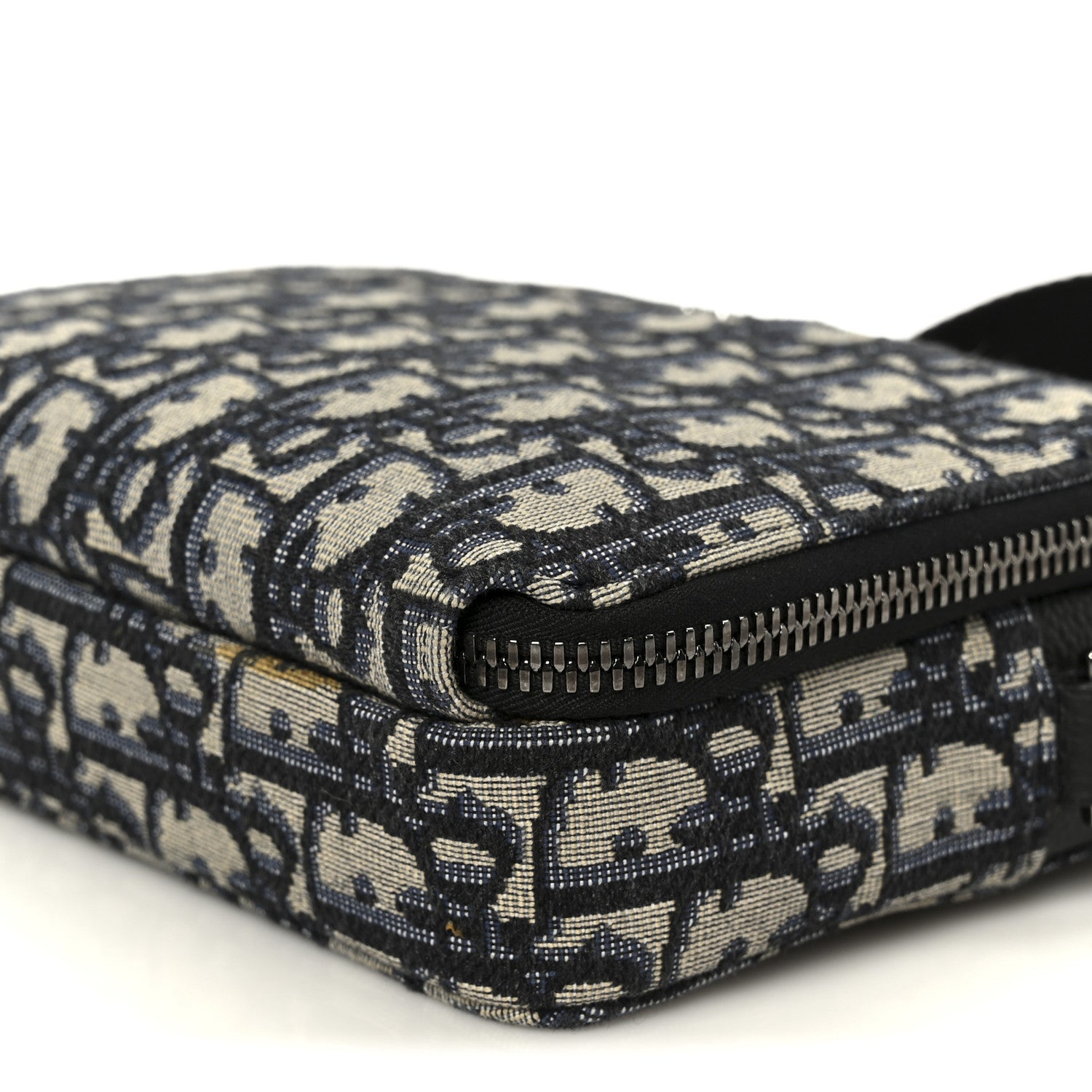 Christian Dior Oblique Pouch Navy Blue 11 of 11