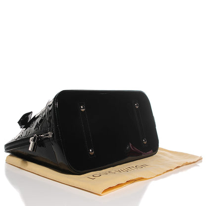 Louis Vuitton Vernis Alma GM Noir Magnetique 4 of 7